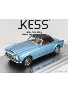   Kess-Model - Ferrari 212 Inter Sn0235Eu Cabriolet Closed 1952 Light Blue Met Black