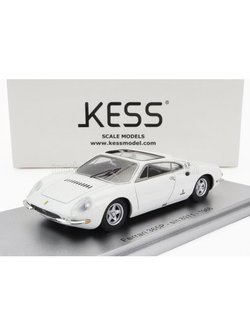 Kess Models - FERRARI 365P BERLINETTA SPECIALE - 3 SEATS - 3 POSTI - 1966 WHITE