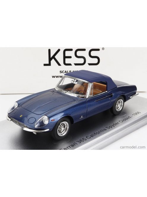 Kess-Model - Ferrari 365 California Spider Closed 1966 Blue