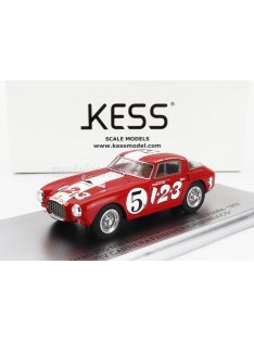   Kess Models - FERRARI 250MM sn0352MM BERLINETTA PININFARINA N 5 IV CARRERA PANAMERICANA MEXICO 1953 R.ECHEVERRIA - P.VILLEGAS RED WHITE