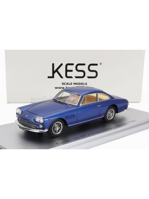 Kess Models - FERRARI 330 GT 2+2 BERLINETTA 1-SERIES 1964 BLUE