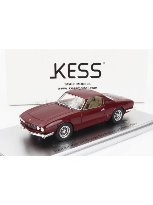 Kess Models - FERRARI 330 GTC COUPE MICHELOTTI 1966 BORDEAUX