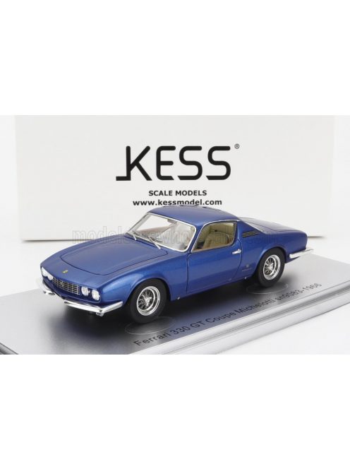 Kess Models - FERRARI 330 GTC COUPE MICHELOTTI 1966 BLUE MET