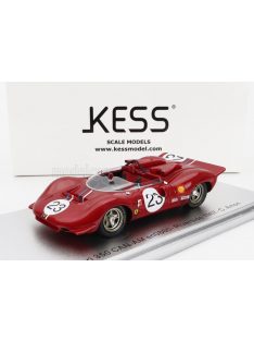   Kess Models - FERRARI 350 P4 SPIDER CAN-AM s/n0860 N 23 RIVERSIDE RACE 1967 C.AMON RED