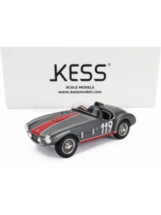   Kess Models - FERRARI 166 MM53 SPIDER BARQUETTE ch.0300M VIGNALE BY OBLIN N 119 WINNER COPPA SAR 1955 GREY RED