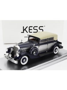   Kess Models - PIERCE ARROW 124 CONVERTIBLE BERLINE SEDAN LE BARON CLOSED 1933 BLUE MET SILVER