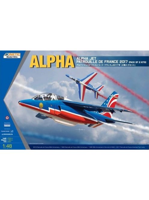 KINETIC - Alpha Jet Patrouille De 2017 2-In-1 Kit