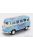 Kinsmart - Volkswagen T1 Samba Minibus Flower 1962 - Without Box Light Blue