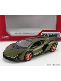   Kinsmart - Lamborghini Sian Fkp 37 Hybrid 2020 Verde Gea - Green Met