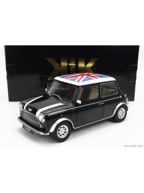 Kk-Scale - Mini Cooper Rhd 1992 With Union Jack Green White