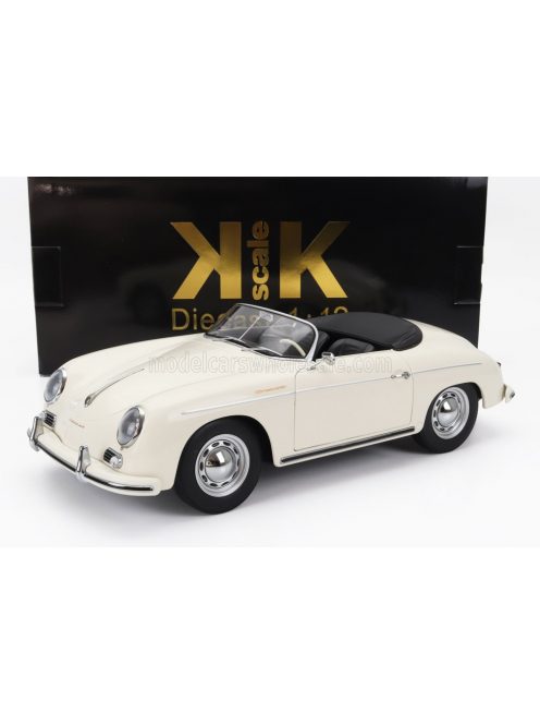 KK-Scale - PORSCHE 356A SPEEDSTER 1955 WHITE