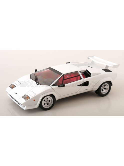 KK-Scale - LAMBORGHINI   COUNTACH LP 5000S QV 1985  WHITE