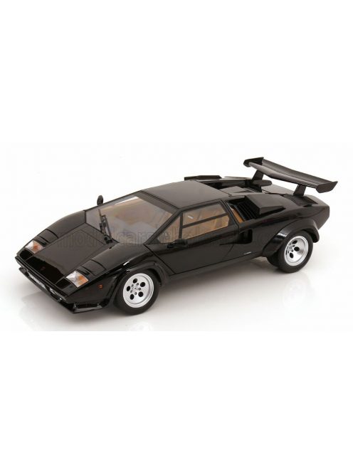 KK-Scale - LAMBORGHINI   COUNTACH LP 5000S QV 1985  BLACK