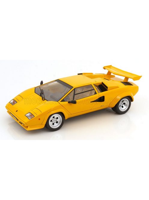 KK-Scale - LAMBORGHINI   COUNTACH LP 5000S QV 1985  YELLOW