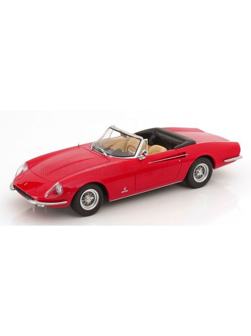 KK-Scale - FERRARI 365 CALIFORNIA SPIDER 1966 - BEIGE INTERIOR RED