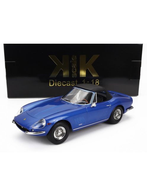 KK-Scale - FERRARI 275 GTB/4 NART SPIDER 1967 BLUE MET