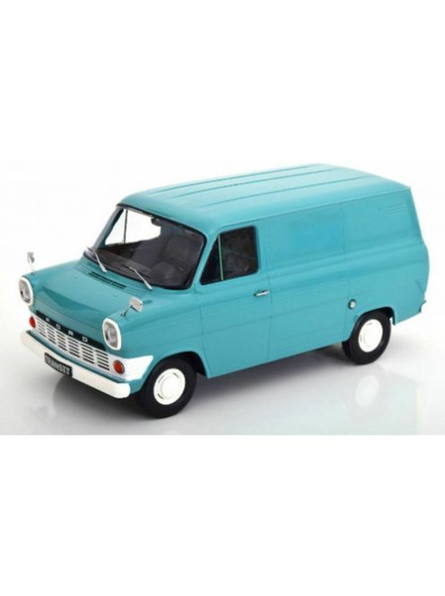 Kkscale - 1:18 Ford Transit Mk1 Delivery Van 1965 Turquoise