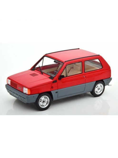 Kkscale - 1:18 Fiat Panda 30 Mk 1 1980 Red