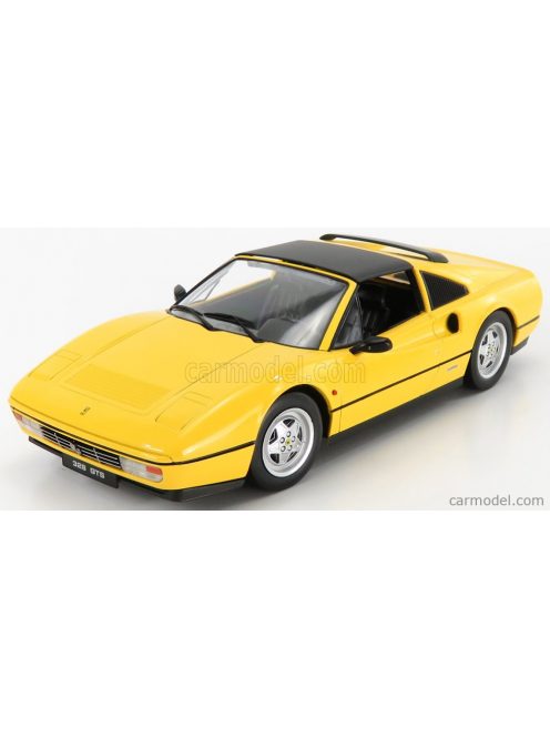 Kk-Scale - Ferrari 328 Gts Spider With Removable Hard-Top 1985 Yellow