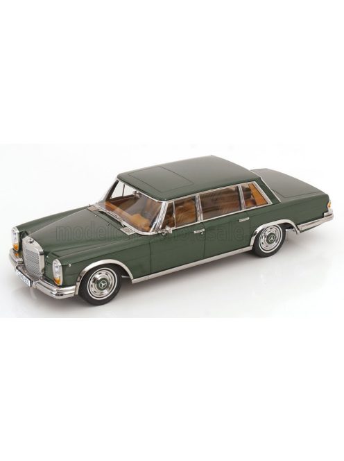 KK-Scale - MERCEDES BENZ S-CLASS 600 PULLMAN (W100) 1963 GREEN MET