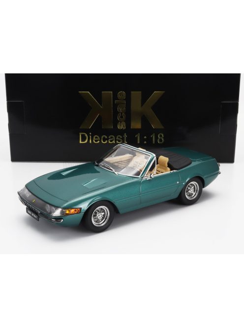 KK-Scale - FERRARI 365 GTS DAYTONA SPIDER OPEN 1969 GREEN MET