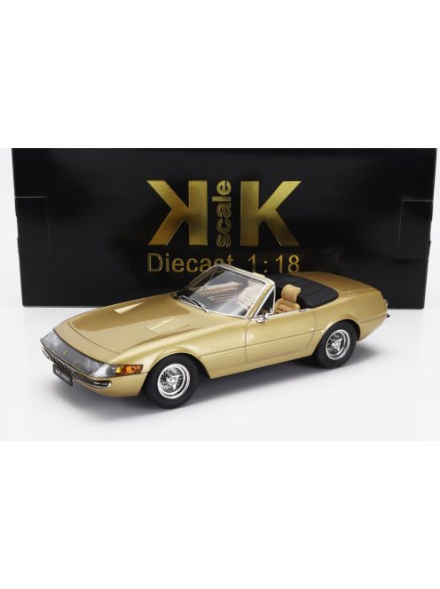 KK-Scale - FERRARI 365 GTS DAYTONA SPIDER OPEN 1969 GOLD MET