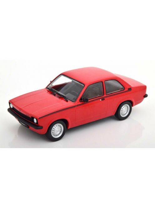 Kkscale - 1:18 Opel Kadett C Junior 1976 Red / Black