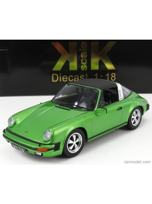 Kk-Scale - Porsche 911 Carrera 3.0 Targa 1977 Green Met