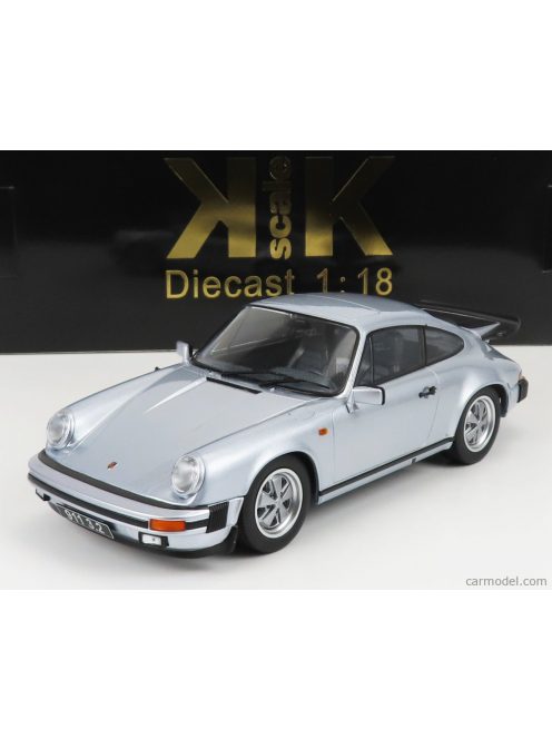 Kk-Scale - Porsche 911 Carrera 3.2 Coupe 1988 Silver