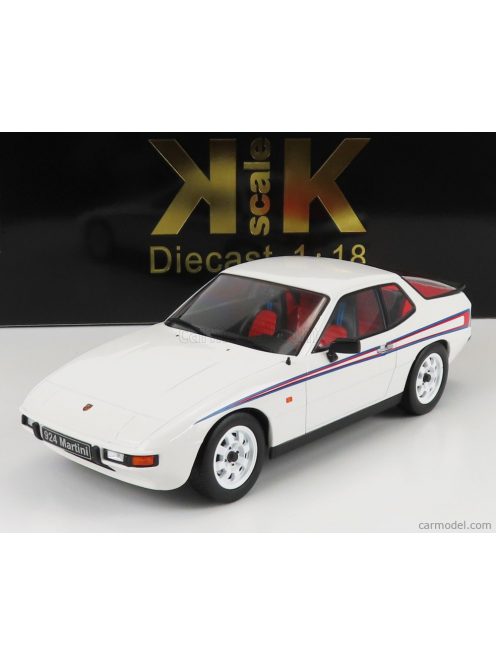 Kk-Scale - Porsche 924 Martini 1985 White Red Blue