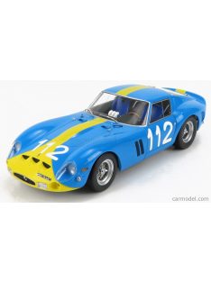   Kk-Scale - Ferrari 250 Gto Ch.3445 Lhd N 112 2Nd Targa Florio 1964 U.Norinder - P.Troberg Blue Yellow