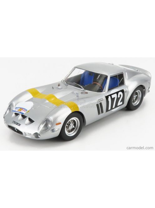 Kk-Scale - Ferrari 250 Gto Coupe N 172 Winner Tour De France 1964 L.Bianchi - G.Berger Silver Yellow