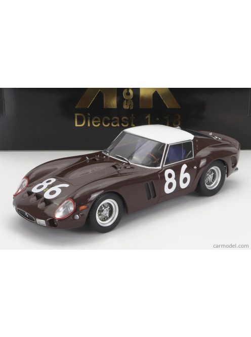 Kk-Scale - Ferrari 250 Gto Coupe N 86 4Th Targa Florio 1962 P.Ferraro - G.Scarlatti Brown White