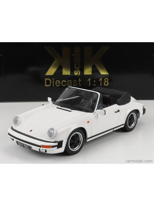 Kk-Scale - Porsche 911 Sc Cabriolet 1983 - With Extra Soft-Top White