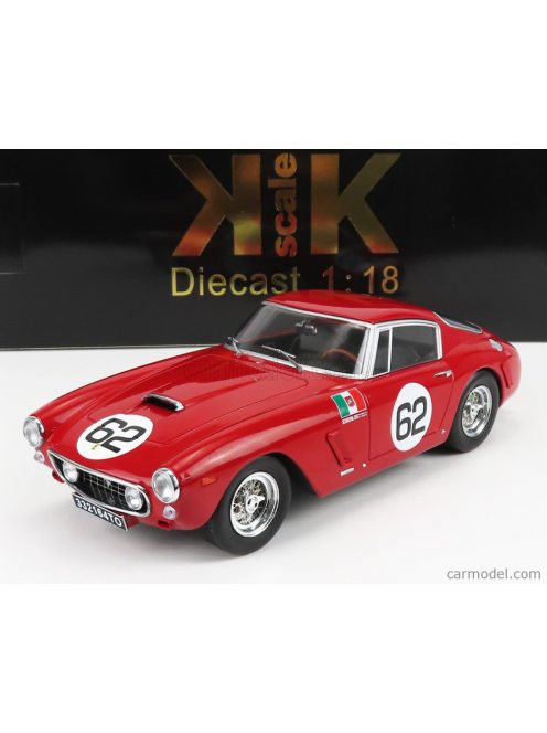 Kk-Scale - Ferrari 250Gt Swb Coupe N 62 Winner Monza 1960 C.M.Abate Red