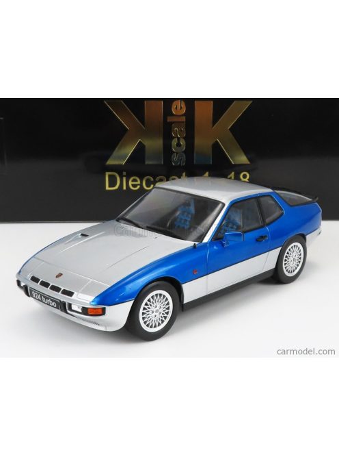 Kk-Scale - Porsche 924 Turbo Coupe 1986 Silver Blue Met