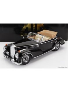   Kk-Scale - Mercedes Benz 300S Sc Cabriolet (W188) Soft-Top Open 1967 Black