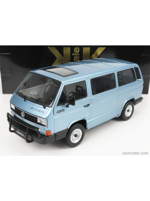 Kk-Scale - Volkswagen T3 Minibus Syncro 1987 Light Blue Met