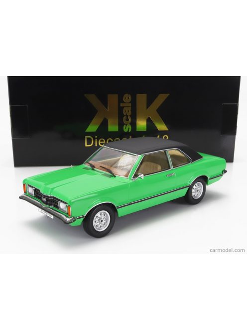 Kk-Scale - Ford England Taunus Gxl 1971 Light Green Matt Black