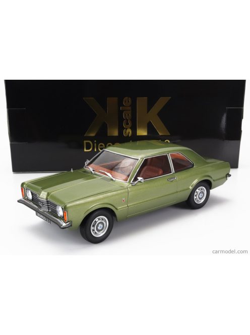 Kk-Scale - Ford England Taunus L Coupe 1971 Light Green Met