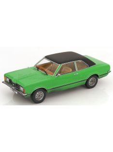   KK-Scale - FORD ENGLAND TAUNUS GXL (dirty version) WITH VINYL ROOF - BANG BOOM BANG MOVIE 1971 GREEN MATT BLACK