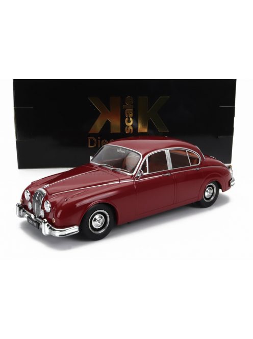 KK-Scale - DAIMLER 250 V6 LHD 1962 - BROWN INTERIOR RED