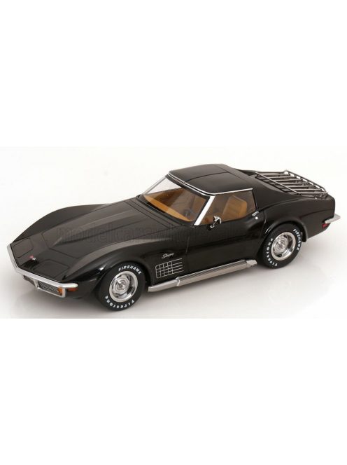 KK-Scale - CHEVROLET CORVETTE C3 1972 - WITH REMOVABLE ROOF PARTS BLACK