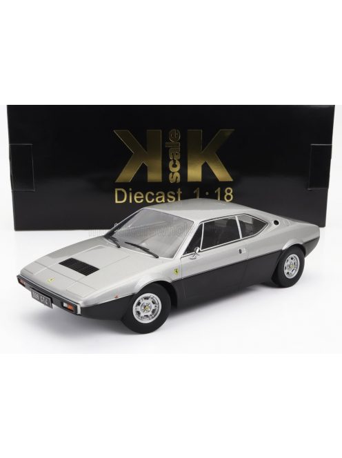 KK-Scale - FERRARI DINO 308 GT4 1974 SILVER BLACK