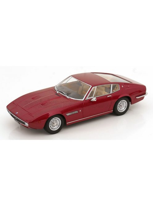 KK-Scale - MASERATI GHIBLI COUPE 1969 RED MET