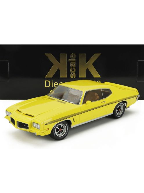 KK-Scale - PONTIAC GTO LEMANS RAM AIR COUPE 1972 YELLOW