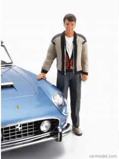   Kk-Scale - Figures Ferris Standing For Ferrari 250Gt Swb California Spider Usa Version Hard-Top 1961 Brown Grey