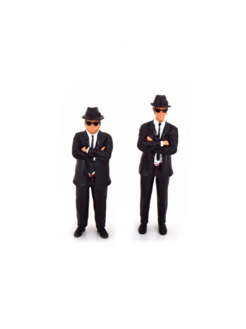 Kkscale - 1:18 Figurine Set - Jake Und Elwood (Car Not Included) (1:18)