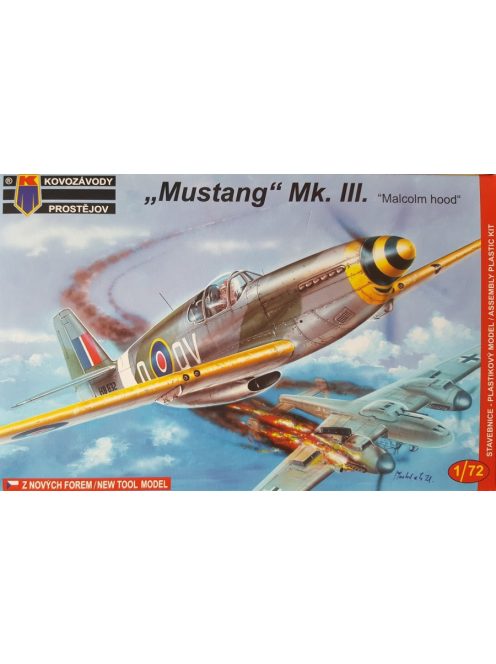 Kovozavody Prostejov - 1/72 N.A.Mustang Mk.III Malcolm