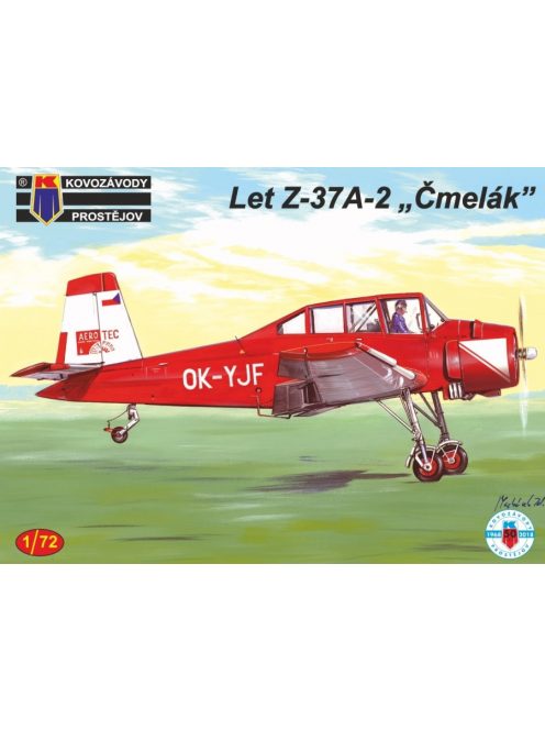 Kovozavody Prostejov - 1/72 Z-37A-2 Čmelák CZ